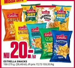 ÖoB Estrella Snacks erbjuda