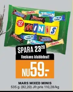 ÖoB MARS MIXED MINIS erbjuda