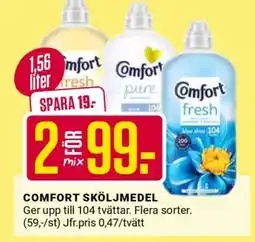 ÖoB Comfort Sköljmedel erbjuda