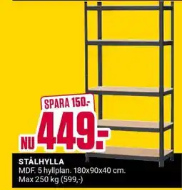 ÖoB STÅLHYLLE erbjuda