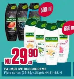 ÖoB PALMOLIVE DUSCHCREME erbjuda