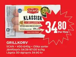 Willys Grillkorv erbjuda