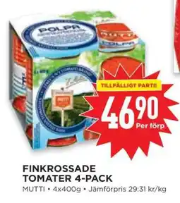 Willys Finkrossade Tomater 4-pack erbjuda