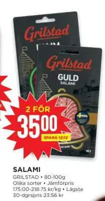 Willys Salami erbjuda