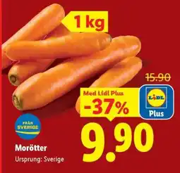 Lidl Morötter erbjuda