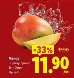 Lidl Mango erbjuda