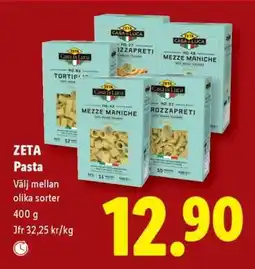 Lidl Zeta Pasta erbjuda