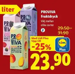 Lidl Proviva Fruktdryck erbjuda