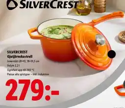 Lidl SILVERCREST Gjutjärnskastrull erbjuda