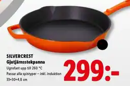 Lidl SILVERCREST Gjutjärnsstekpanna erbjuda