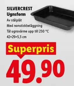 Lidl SILVERCREST Ugnsform erbjuda