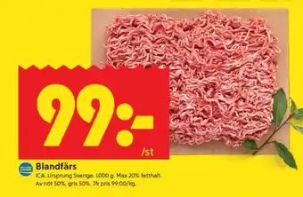 ICA Supermarket BLANDFÄRS erbjuda