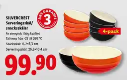 Lidl SILVERCREST Serveringsskål/snacksskålar erbjuda