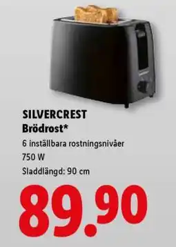 Lidl Silvercrest Brödrost erbjuda