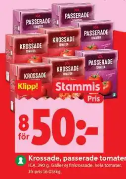 ICA Supermarket KROSSADE, PASSERADE TOMATER erbjuda