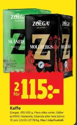 ICA Supermarket KAFFE erbjuda