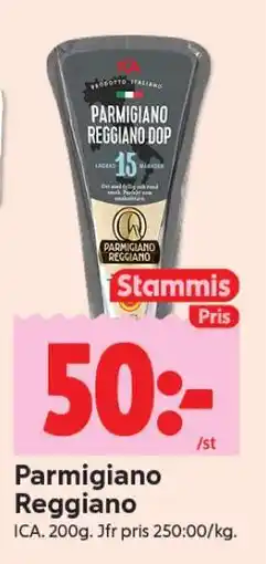ICA Supermarket Parmigiano Reggiano erbjuda