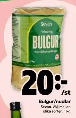 Stora Coop Bulgur/nudlar erbjuda