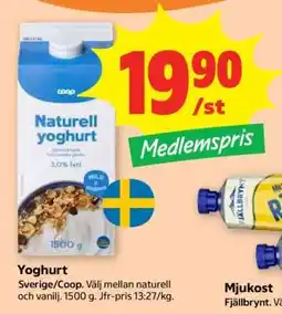 Stora Coop Yoghurt erbjuda