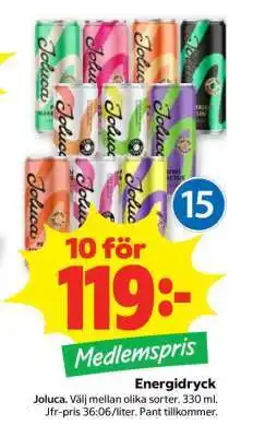 Stora Coop ENERGIDRYCK erbjuda