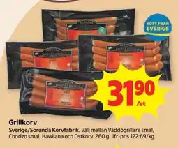 Stora Coop Grillkorv erbjuda