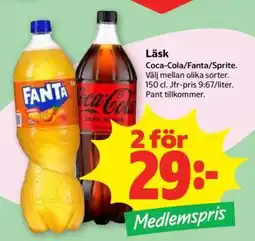 Stora Coop Läsk erbjuda