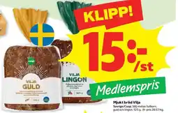 Stora Coop MJUKT BRÖD VILJA erbjuda