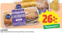 Coop Lantbröd erbjuda