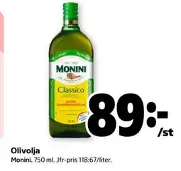 Coop Olivolja Monini erbjuda