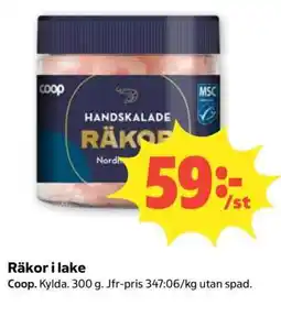 Coop RÄKOR I LAKE erbjuda