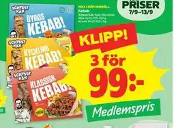 Stora Coop Kebab, Medlemspris erbjuda