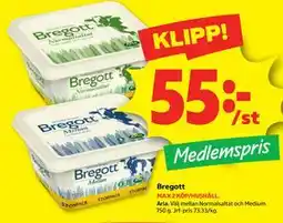 Stora Coop Bregott, Medlemspris erbjuda