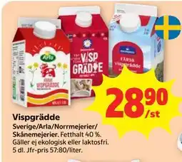 Stora Coop Vispgrädde erbjuda