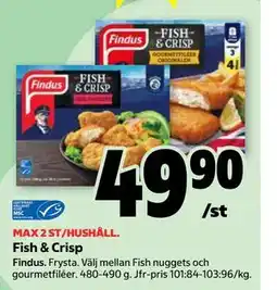 Stora Coop Fish & Crisp erbjuda