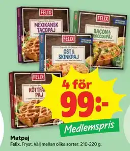 Stora Coop Matpaj, Medlemspris erbjuda