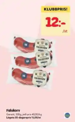 Hemköp Falukorv erbjuda