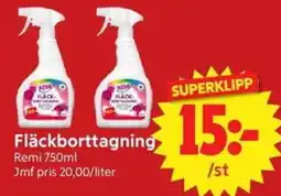 Nya Pulsen Remi Fläckborttagning erbjuda