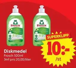 Nya Pulsen Frosch diskmedel erbjuda