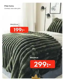 Bo Ohlsson Pläd Soho erbjuda