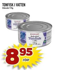 Din Mat Eldorado tonfisk i vatten erbjuda