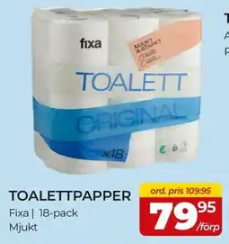 Matrix Butikerna Fixa toalettpapper erbjuda