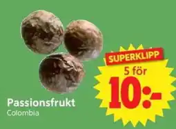 Nya Pulsen Passionsfrukt erbjuda