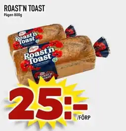 Din Mat Pågen roast'n toast erbjuda