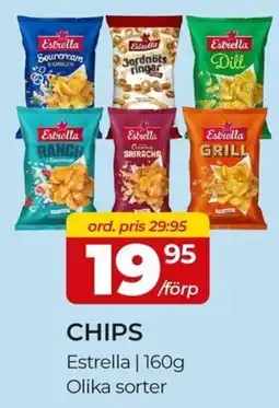 Matrix Butikerna Estrella chips erbjuda