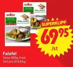 Nya Pulsen Falafel erbjuda