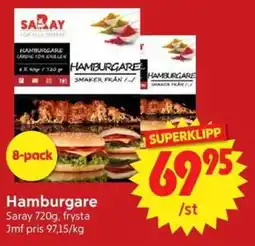 Nya Pulsen Saray hamburgare erbjuda