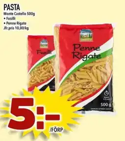 Din Mat Monte Castello Pasta erbjuda
