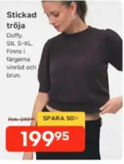 Bo Ohlsson Doffy stickad tröja erbjuda