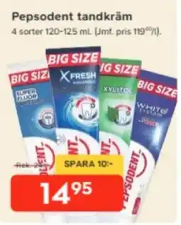Bo Ohlsson Pepsodent tandkräm erbjuda