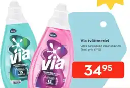 Bo Ohlsson Via tvättmedel erbjuda